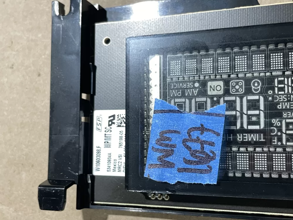 Whirlpool Maytag Kenmore AP6023344 Range Control Board Panel AZ71300 | Wm1677