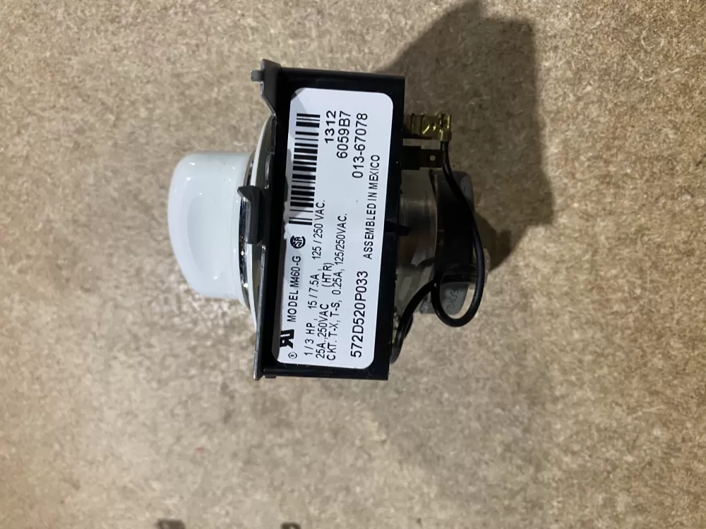 GE 572D520P033 WE4M334 Dryer Timer