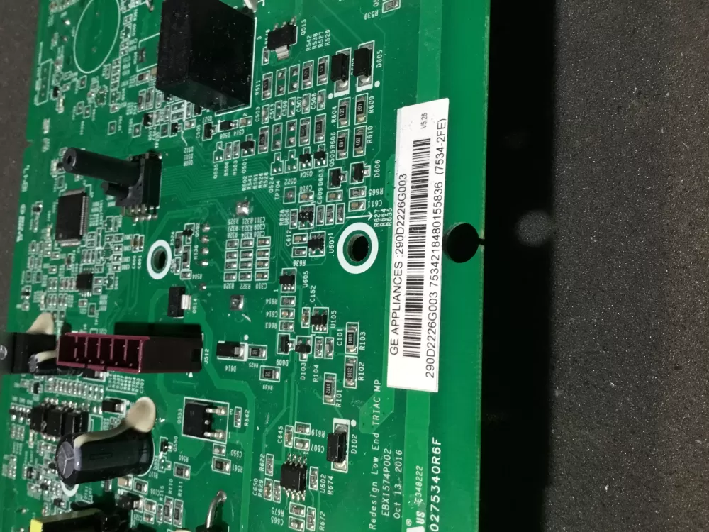 GE WH22X32357 290D2226G003 WH18X28174 Washer Control Board AZ88399 | NR1144