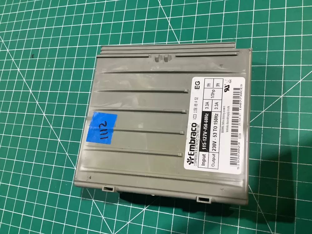  519303023 Refrigerator Control Board Embraco Inverter AZ141767 | NR1112