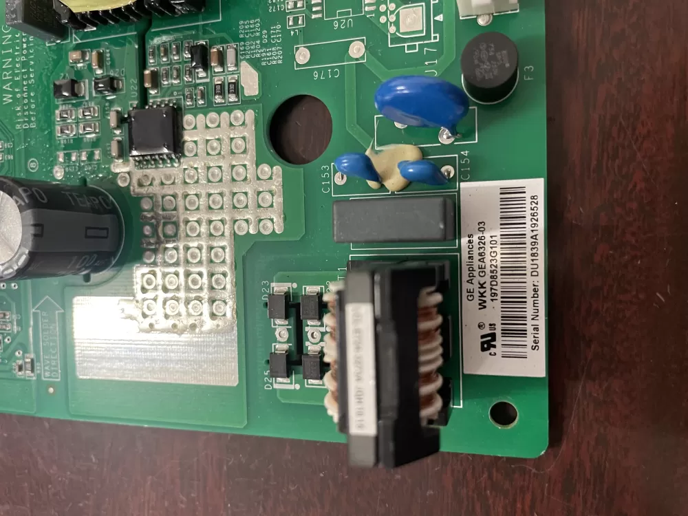 GE 197D8523G101 70213260402GA MB6075LLC Refrigerator Control AZ36178 | KM383