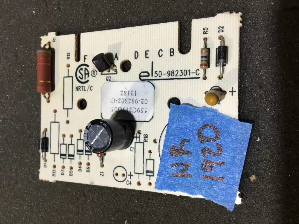 GE WE04X10103 559C213G05 Dryer Control Board AZ75685 | NR1920