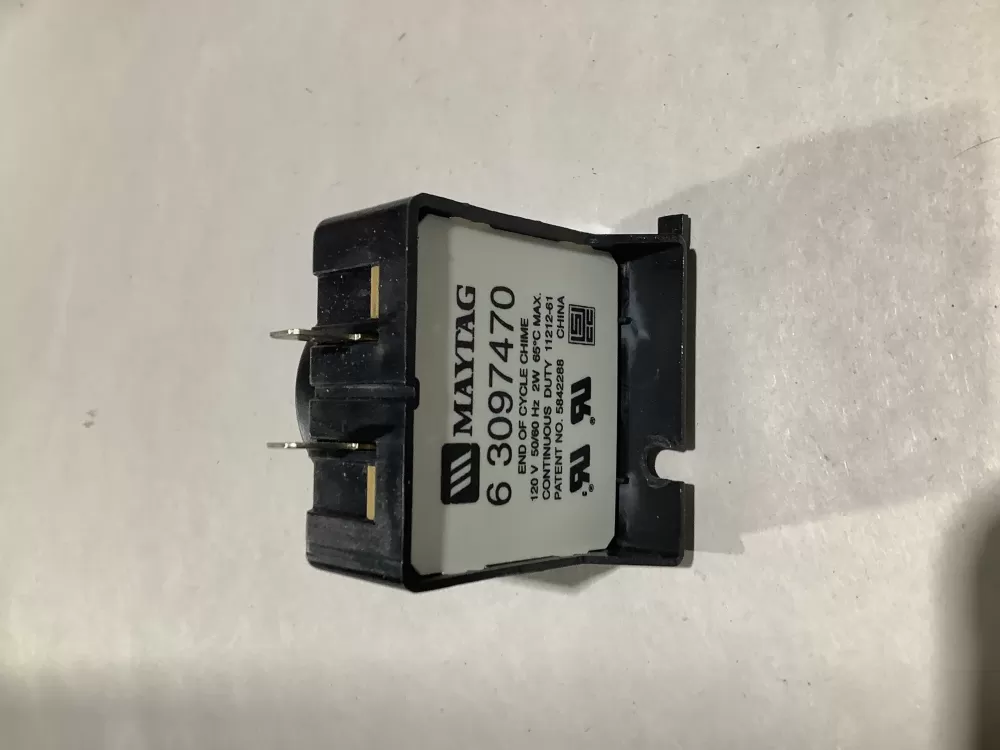 Maytag 63097470 Dryer Buzzer AZ109657 | Sl60