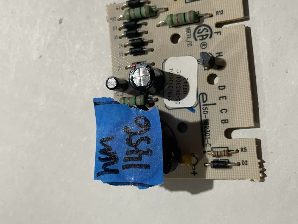 GE 02 982301 559c213g04 Dryer Control Board AZ191482 | Wm1456