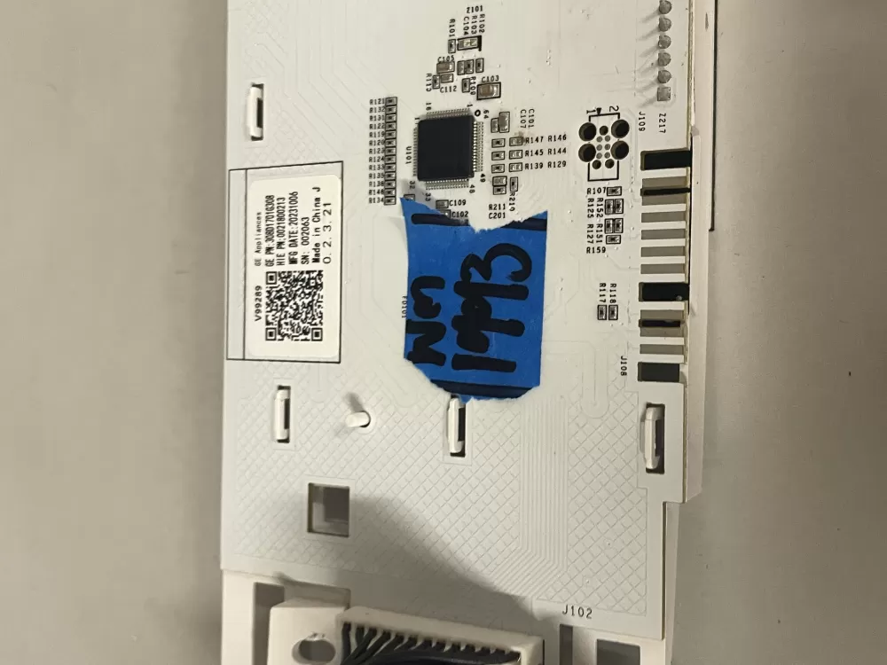 GE Washer Control Board 308D1701G308 00218000213 AZ220017 | Wm1993