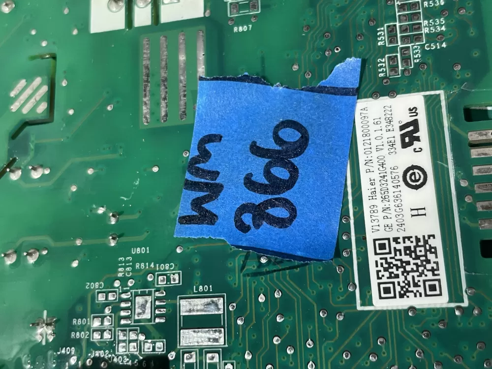 GE 265D3241G400 Dishwasher Control Board AZ192649 | Wm366