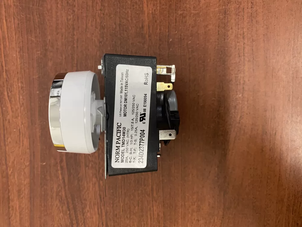 GE WE04X24550  AP6031056  WE04X24549  4546121  PS11763064  TMD14M30  234D2377P004 Dryer Timer