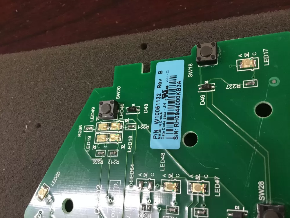 Whirlpool W10051132 W10051134 WPW10051132 Washer Control Board AZ80342 | NR1106