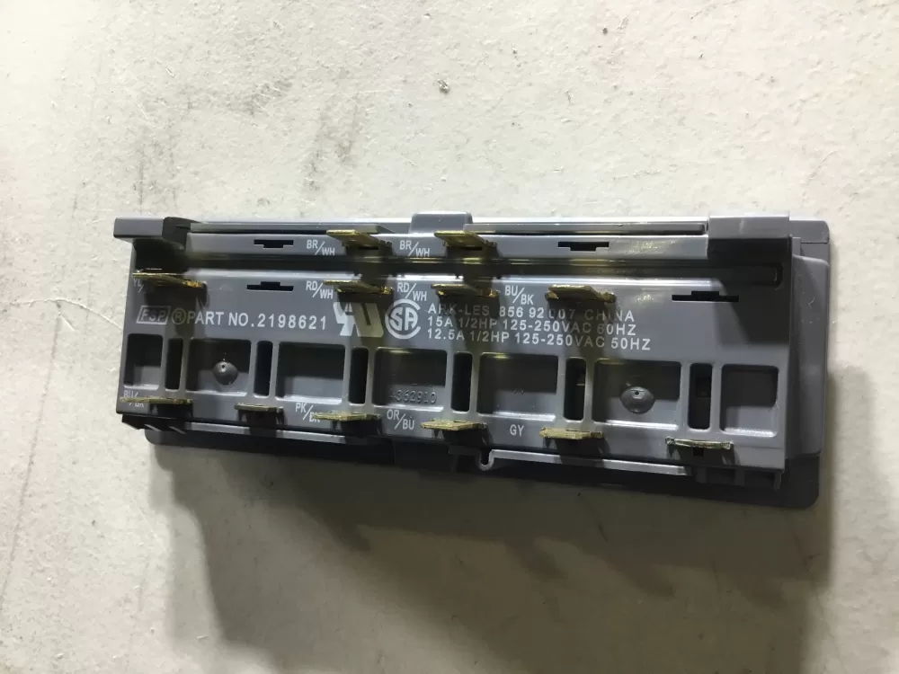 Whirlpool Maytag 2198621 Refrigerator Control Board Dispenser AZ47449 | NR588