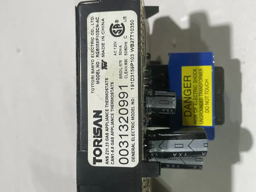 GE 191D3159P103 Range Control Board AZ154715 | Wm2525