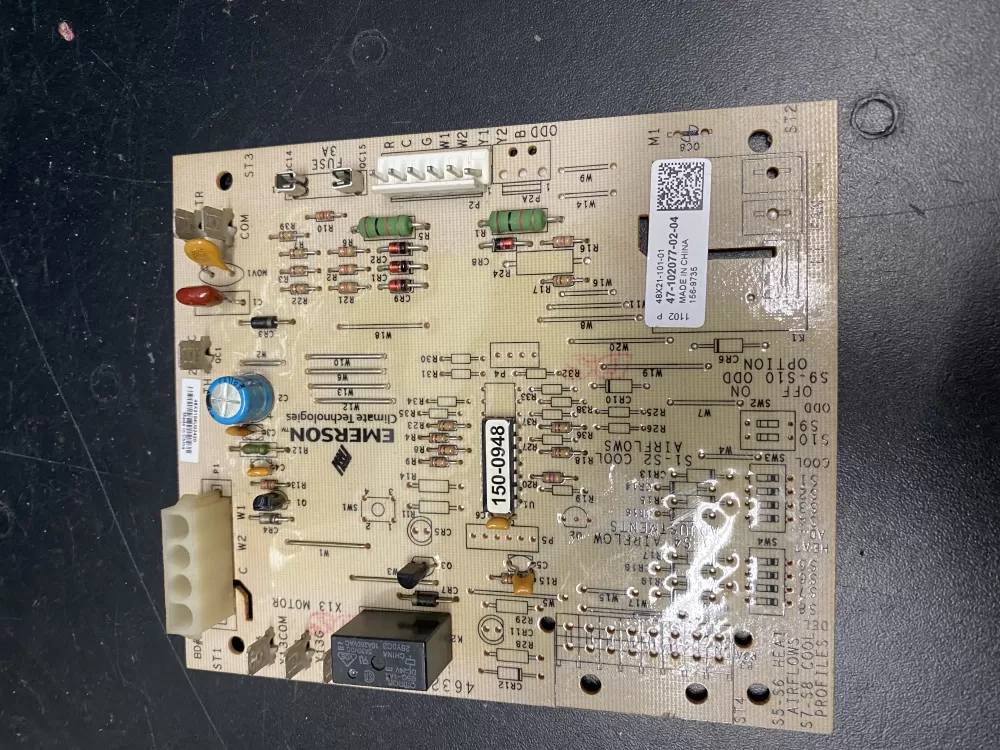 Rheem Air Handler Control Board 47-102077-02-04 156-9735 AZ15802 | BK1574