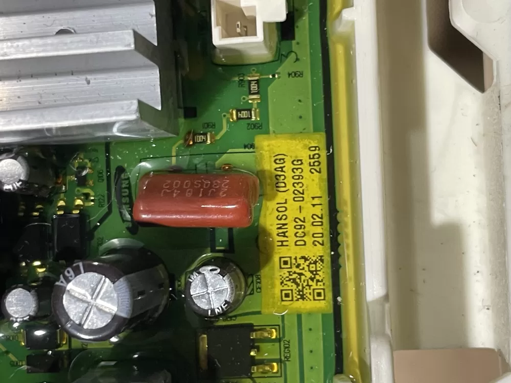Samsung DC92-02393G DC92-02393M PS16556778 Washer Control Board AZ89456 | Wmv413