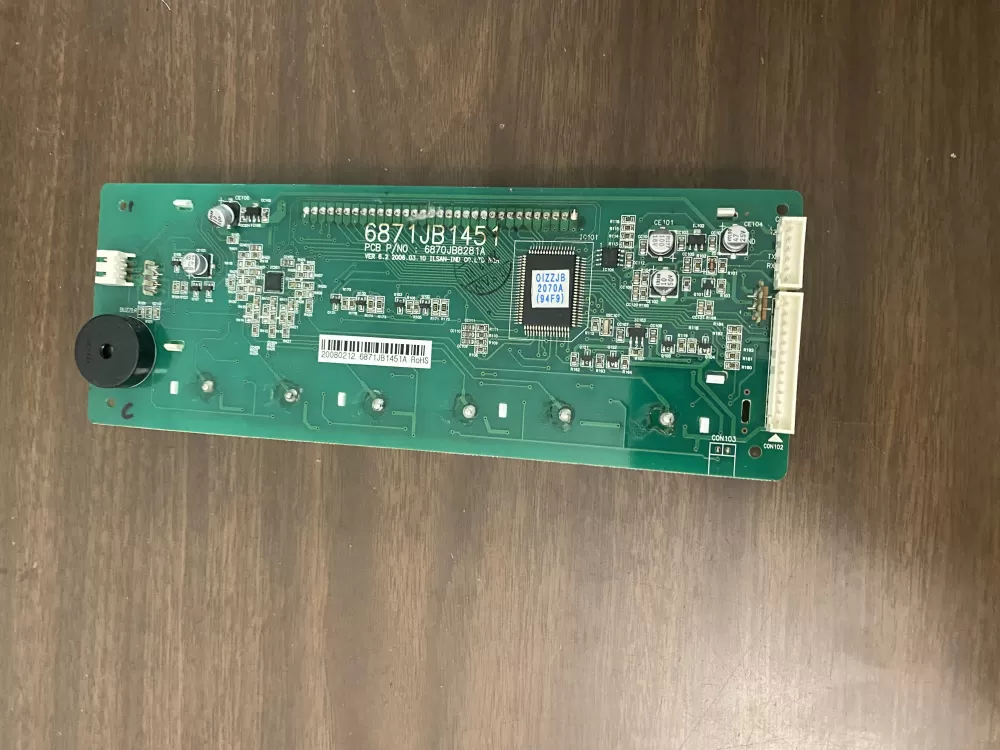 LG Kenmore 6871JB1451A Refrigerator Control Board Dispenser AZ81261 | BK1320