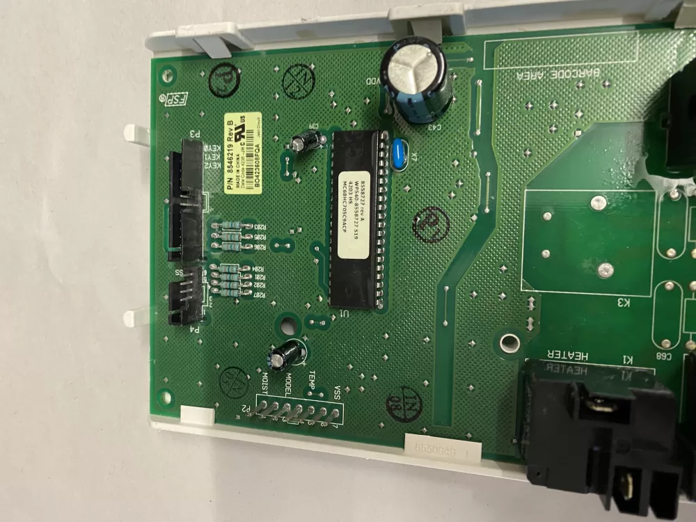 Whirlpool Kenmore WP8546219 3980062 A Dryer Control Board AZ205327 | BK632