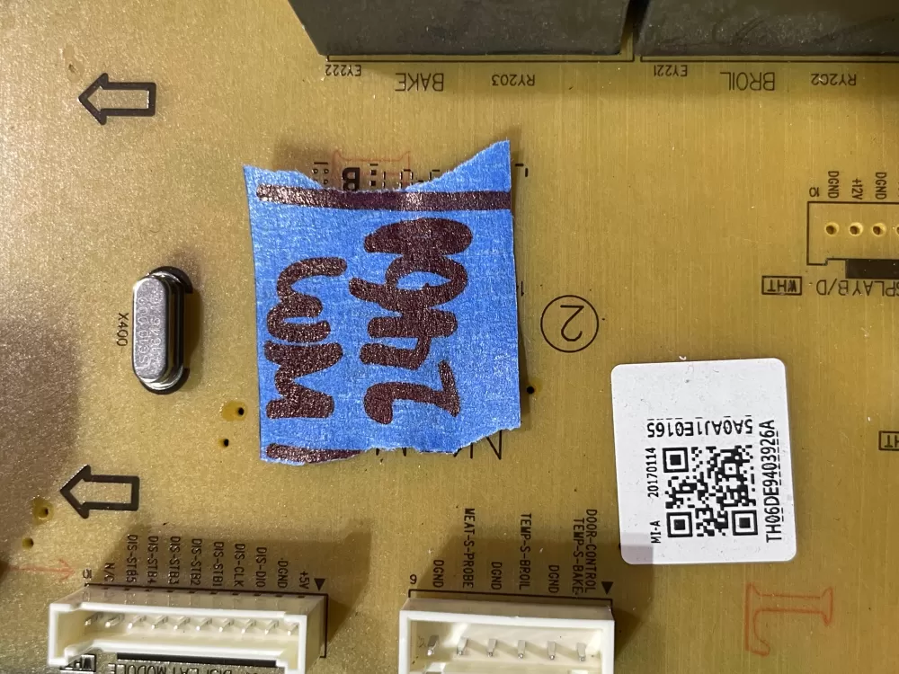 Samsung DE92 03926A Range Control Board Ran Pcb AZ146517 | Wm2460
