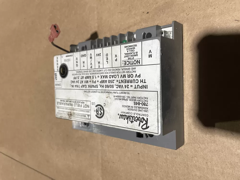  780 845 Furnace Control Board Robertshaw Ignition Module AZ73008 | Wm1319