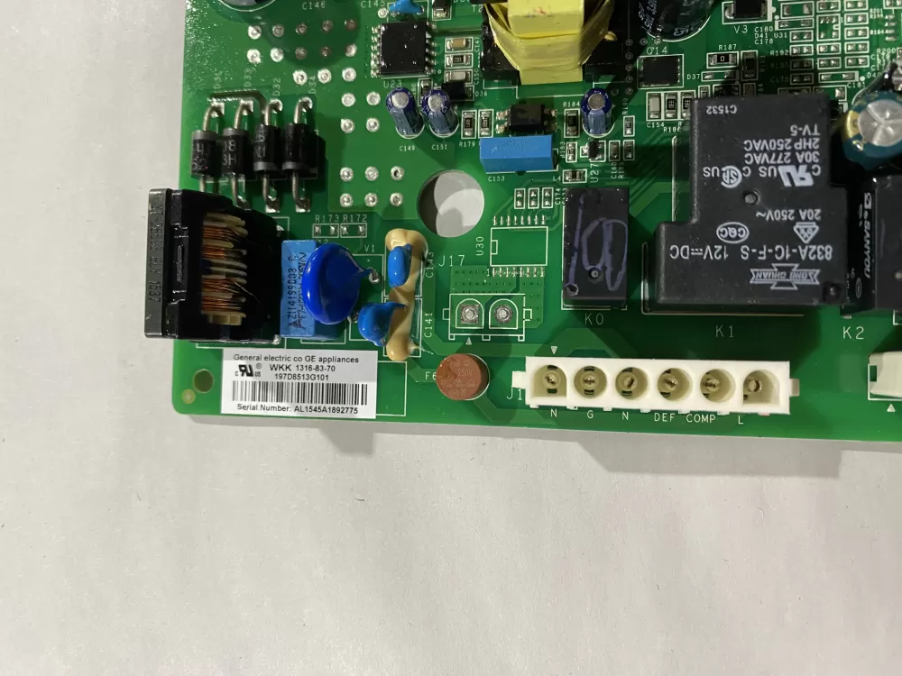 GE 197D8513G101 70213160102GA Refrigerator Control Board AZ186618 | BK2745