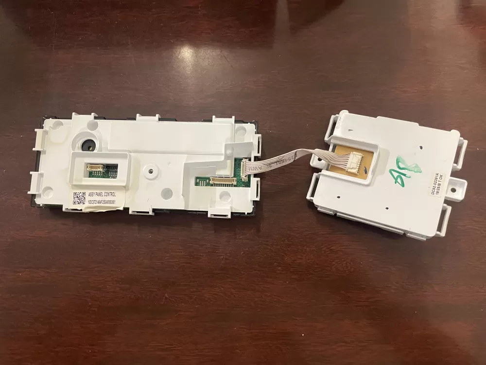 Samsung DC97 21464F DC9721464F Washer Control Board Panel AZ43508 | KM1749