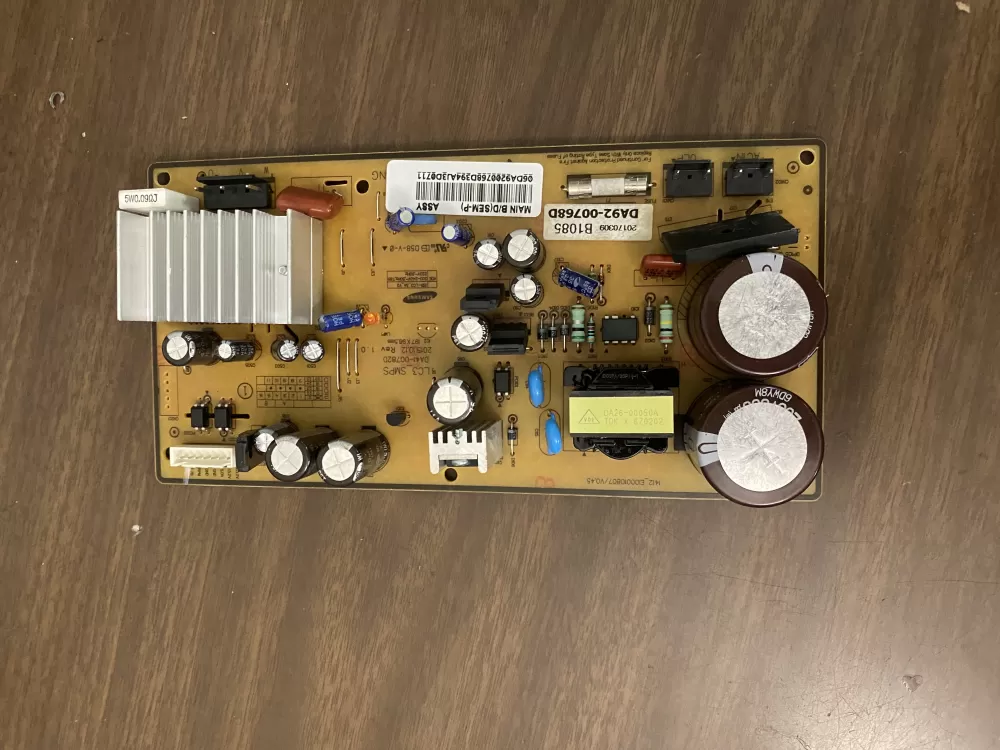 Samsung DA92-00768D Refrigerator Control Board Inverter