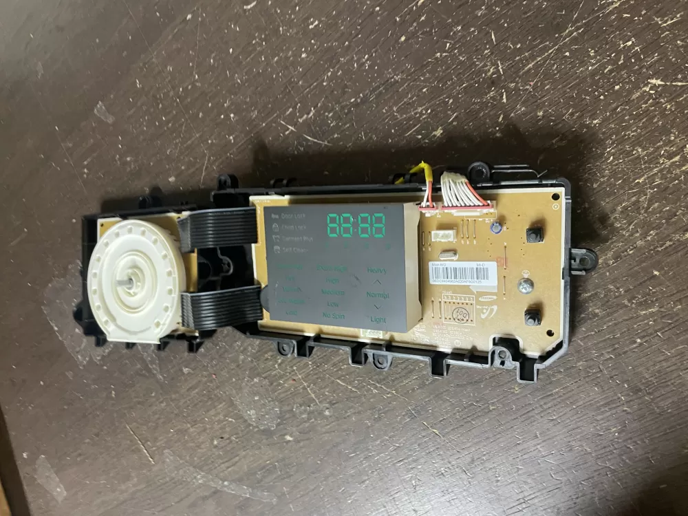 Samsung DC92-01646A DC94-04582A Washer UI Control Board AZ57556 | Wmv482