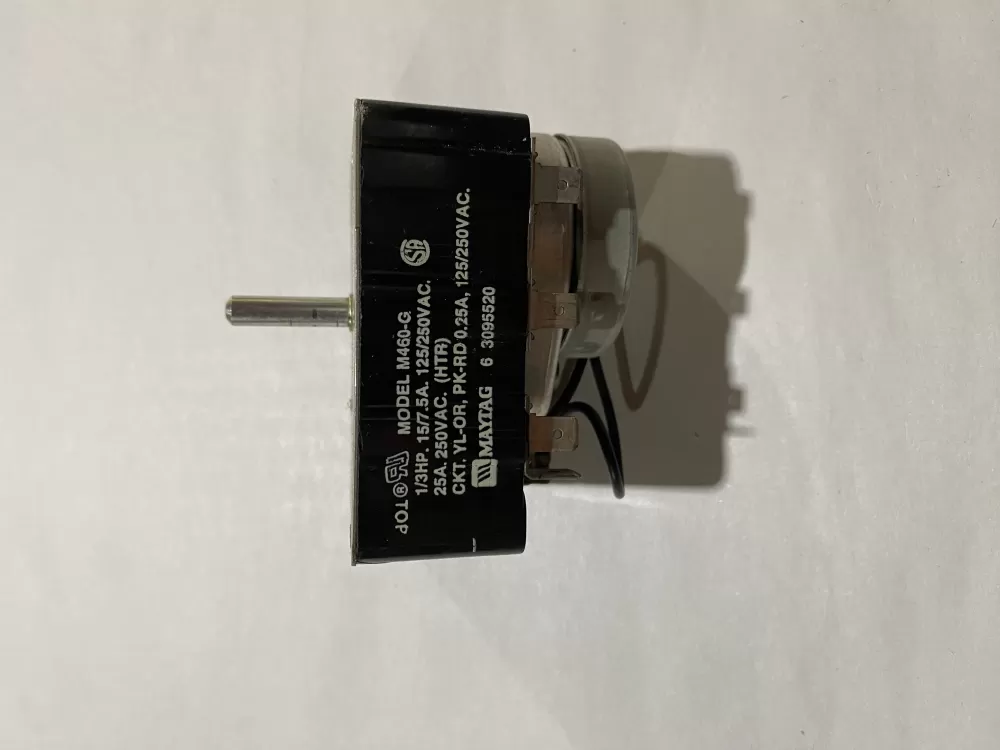 Maytag  Whirlpool 6 3095520  63095520  WP33001632  AP6007932  33001632  3095520  516531  PS11741059 Dryer Timer
