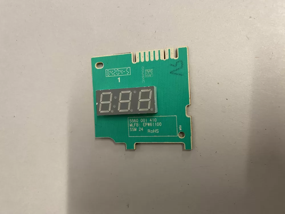 5560 001 410 Bosch Washer Board - Display / Interface