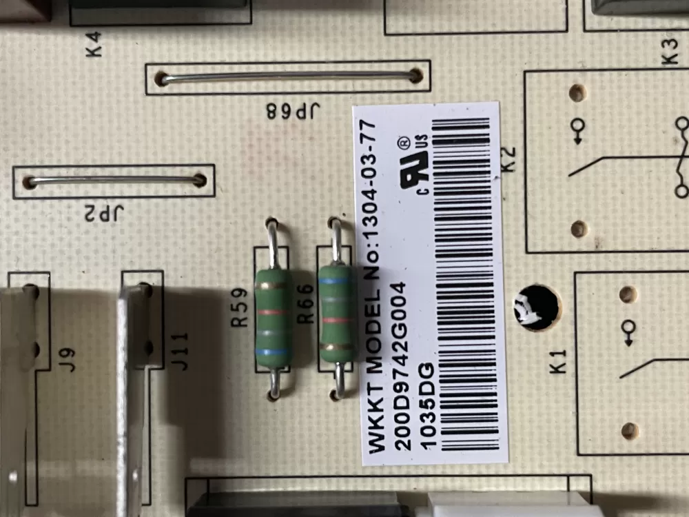 GE EBX1110P002 200D49742G004 WR55X10996 Fridge Control Board AZ722 | Wm573