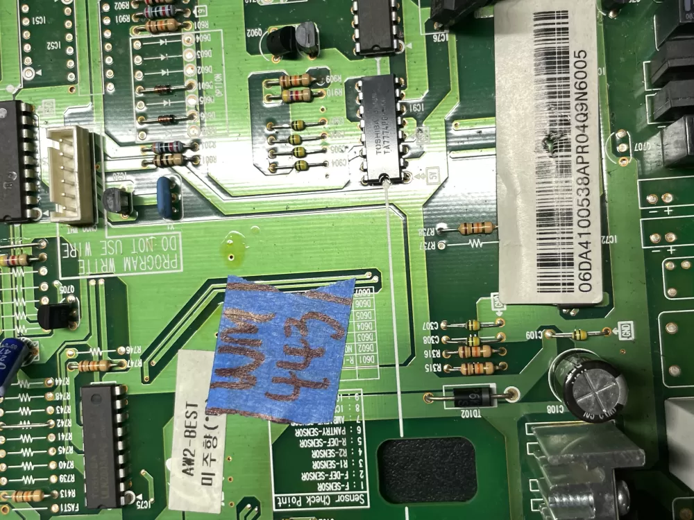 Samsung DA41 00538A DA4100538A Refrigerator Control Board AZ35900 | Wm443