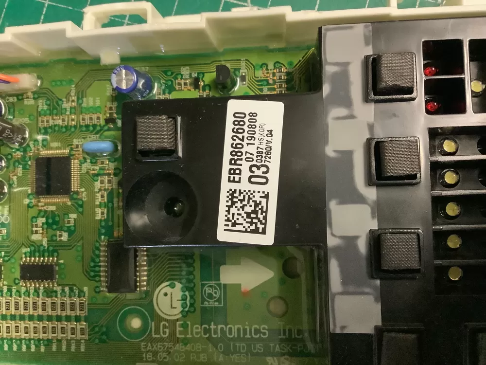 LG EBR86268003 Dryer Control Board AZ213376 | ARV912