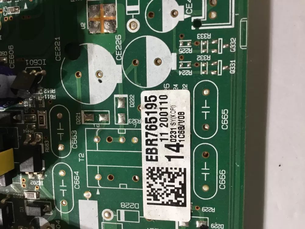 LG EBR76519514 Dryer Control Board AZ115528 | BG2127