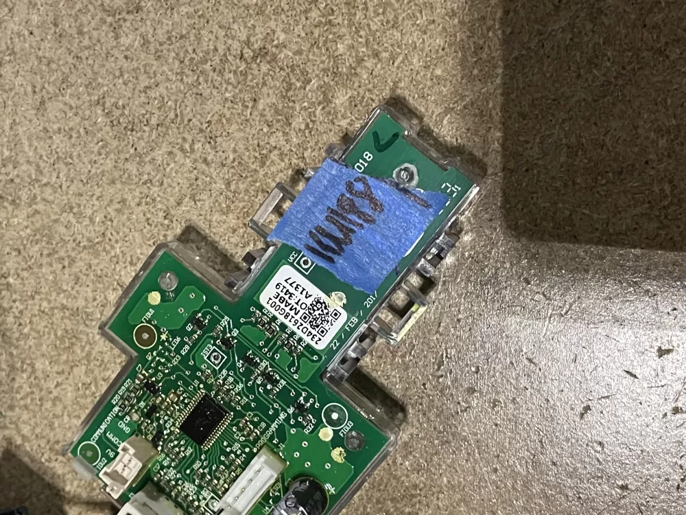 GE 234D2618G001 WE04X27284 Dryer Control Board AZ25492 | KM188