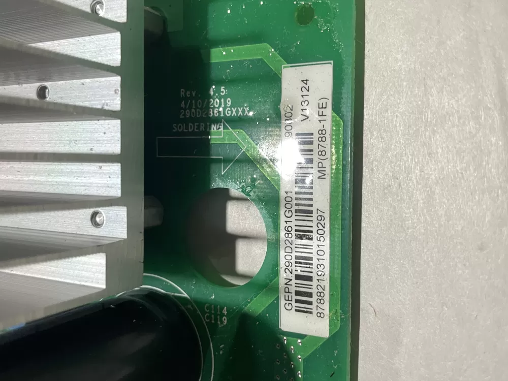 GE 290D2861G001 WH22X29049 Washer Control Board AZ184240 | Wm2504