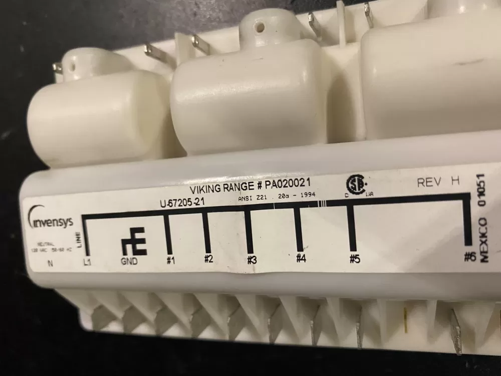 Viking PA020021 Range Burner Spark Module Control Board
