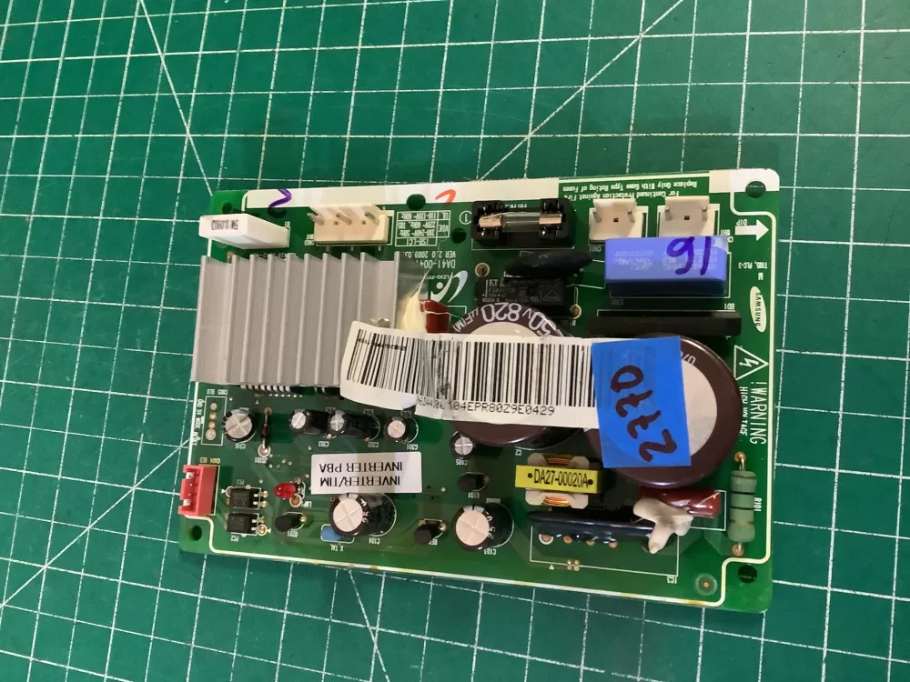 Samsung DA41-00614F DA41-00411B Refrigerator Control Board AZ198825 | NR2770