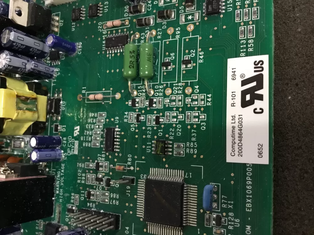 GE EBX1069P005 200D4864G031 Refrigerator Control Board AZ90659 | NR1568