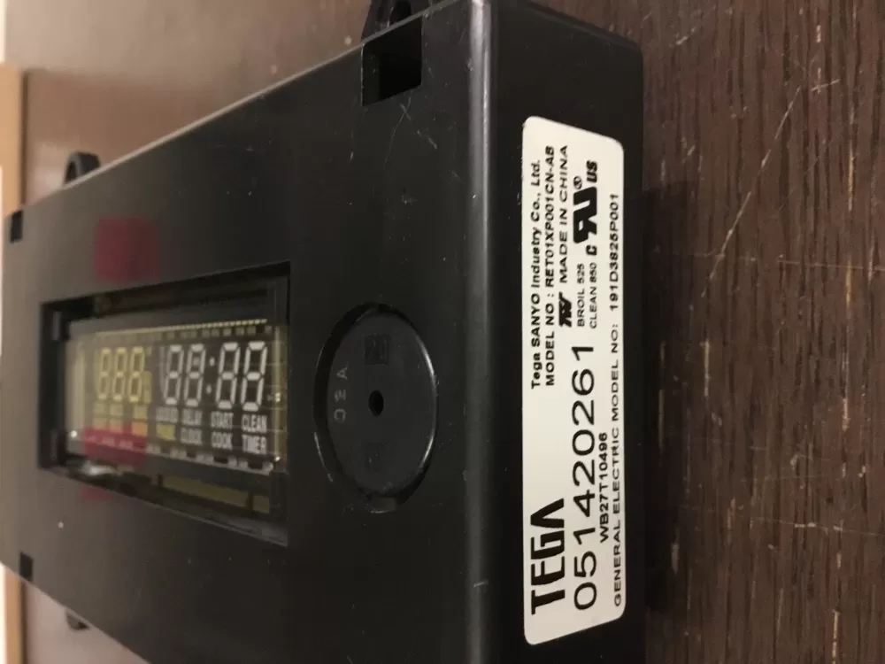 GE WB27T10566 Range Control Board - Part# WB27T10496 191D3825P001 AZ1644 | NR121