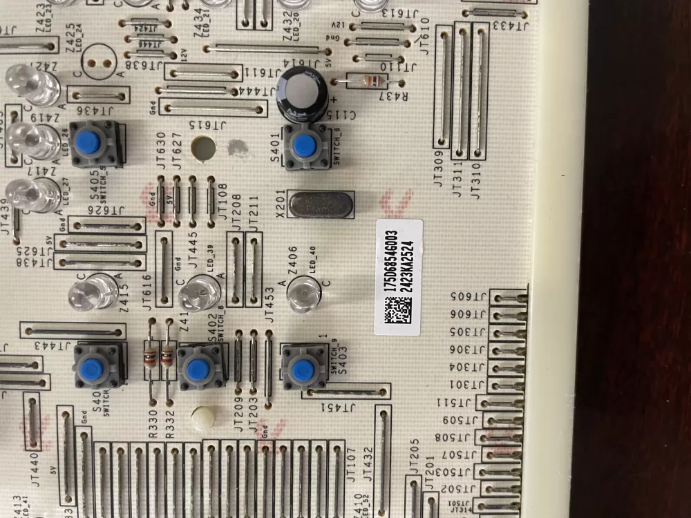 GE 175d6854g003 2713KA0504 Washer Control Board AZ40516 | KMV400