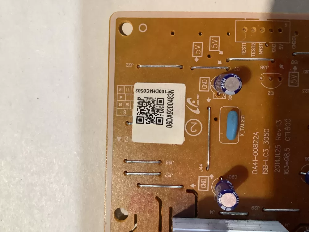 Samsung DA92-00483N Refrigerator Control Board Inverter AZ123871 | BG59