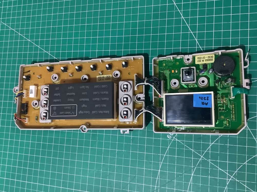 Samsung DC92-00130A DC92-00125A Washer UI Control Board AZ199151 | AR2776