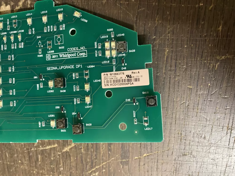 Whirlpool W10563776 Washer Control Board AZ52501 | BK1867