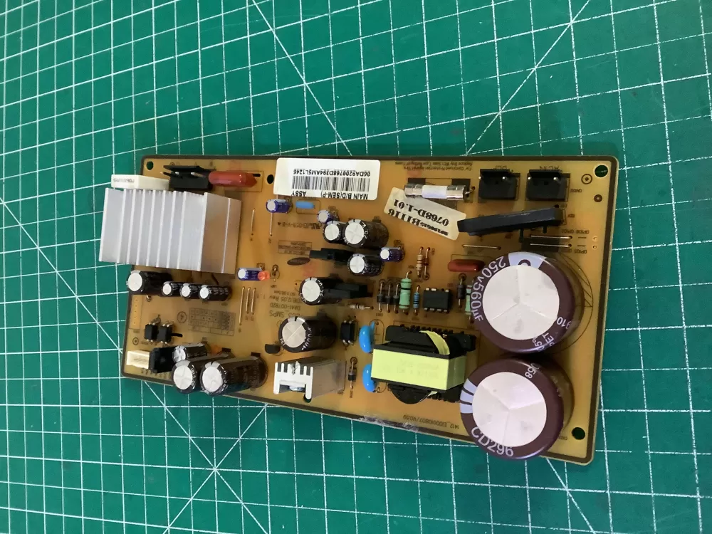 Samsung DA92-00768D Refrigerator Control Board Inverter