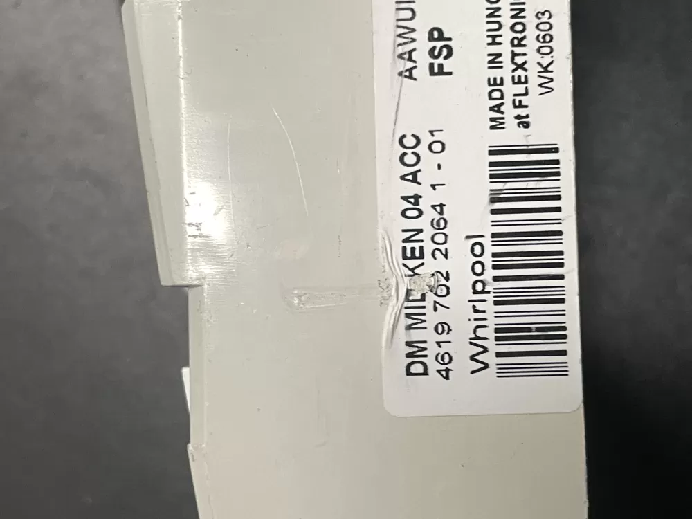 Whirlpool 4619 702 2064 1 01 Washer Control Board  AZ16813 | WMV212