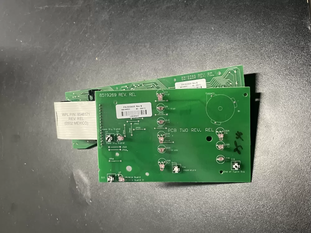 Kenmore Whirlpool 8559430 8558762 Dryer Control Board AZ18896 | WM1244