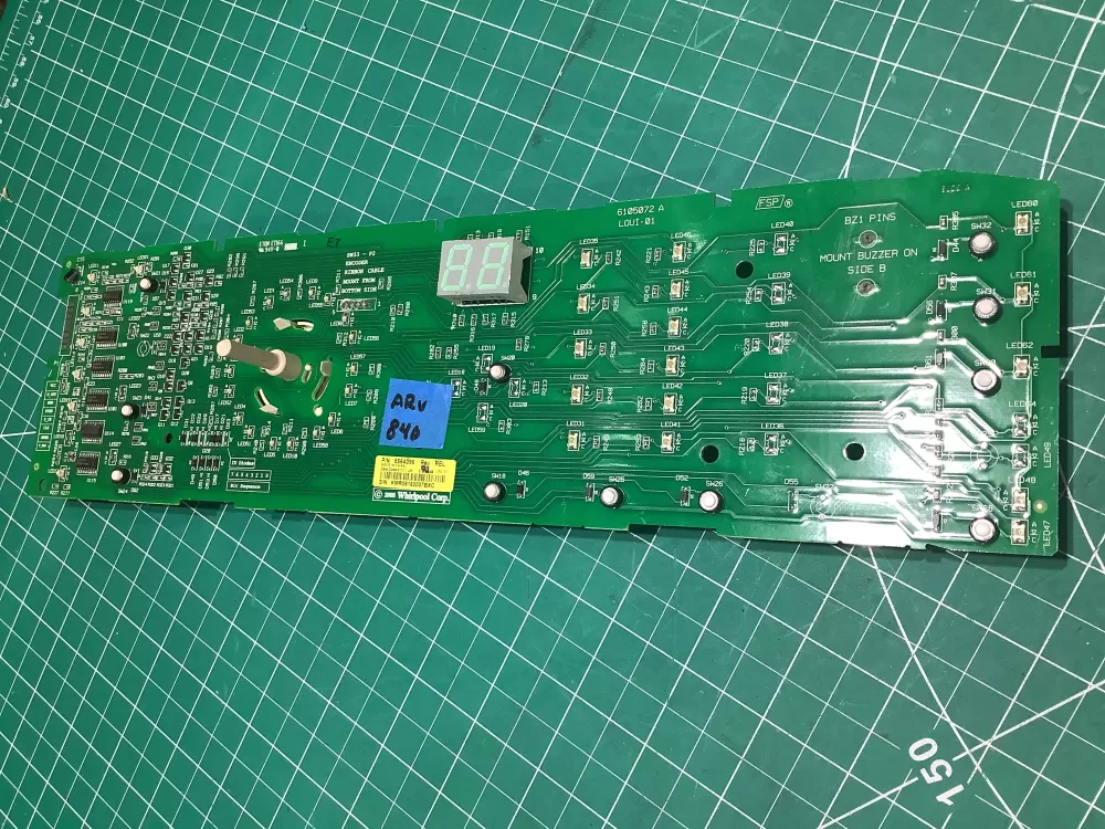 Kenmore 8564396 8564400 WP8564396 Dryer Control Board AZ174344 | ARV840