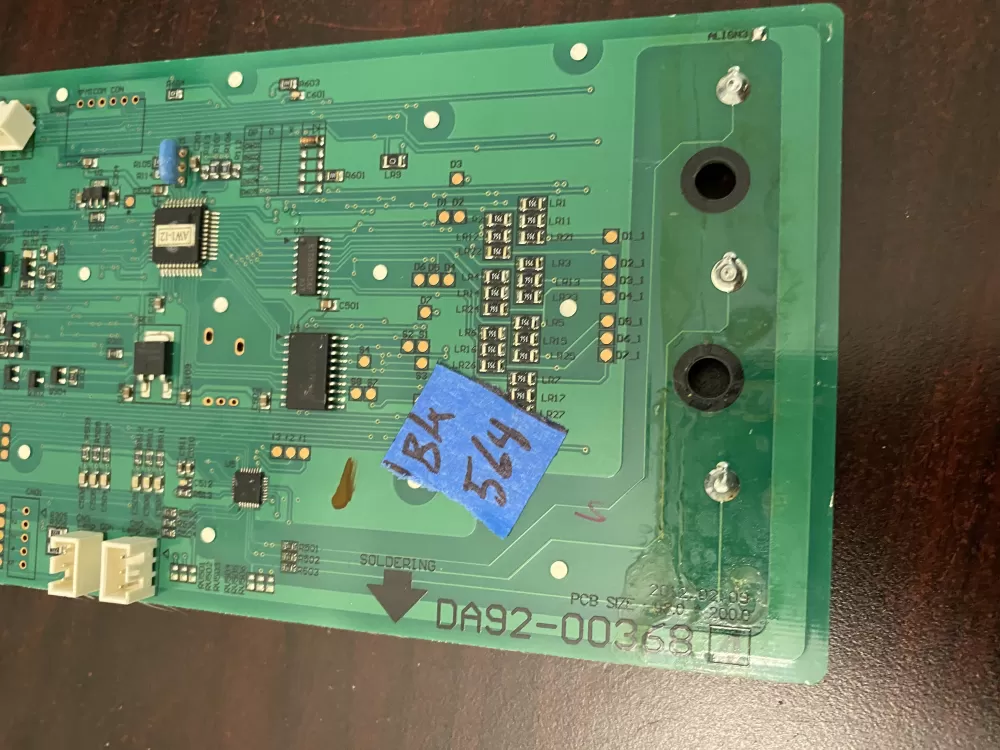 Samsung DA92 00368A Refrigerator Dispenser Board AZ39660 | BK564