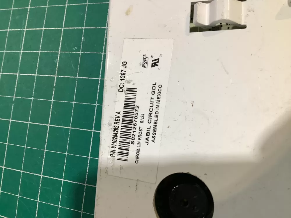 Whirlpool W10254282 Refrigerator Dispenser Control Board AZ163785 | NR390