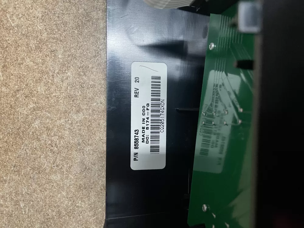 Whirlpool 8558743 8559431 Dryer Control AZ16780 | KMV194