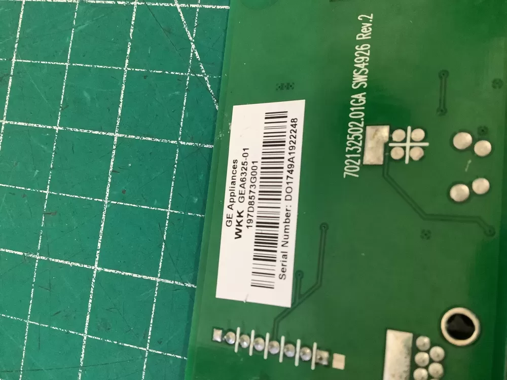 GE 197D8573G001 Refrigerator Control Board Humidity AZ205436 | NR612