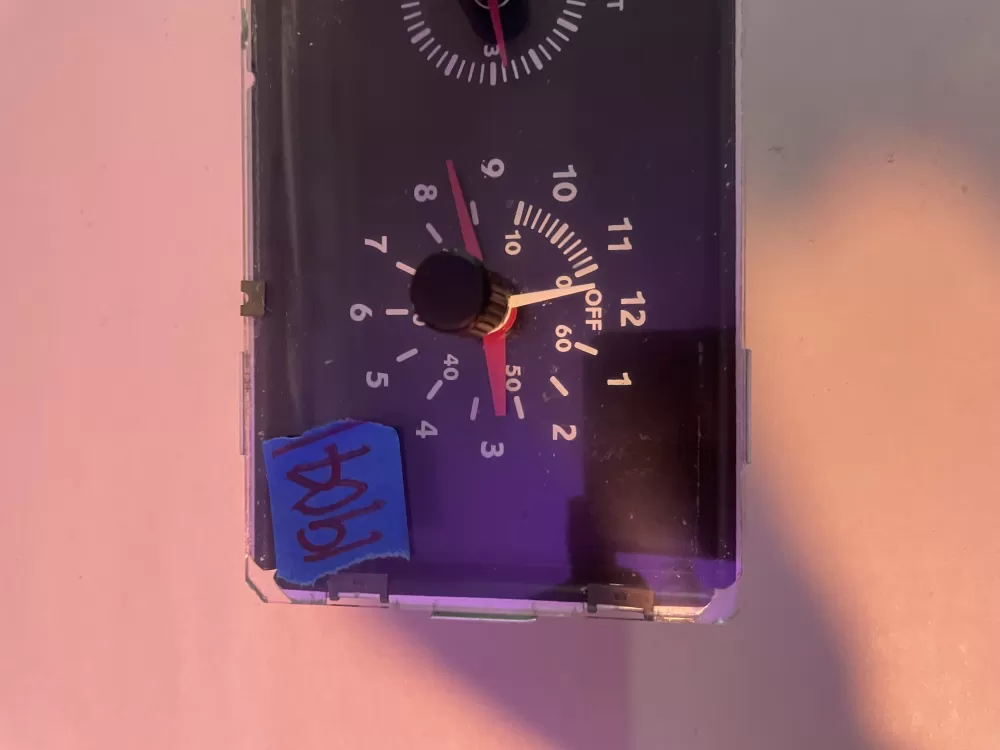 GE oven analog clock/timer control board AZ196610 | KM1904