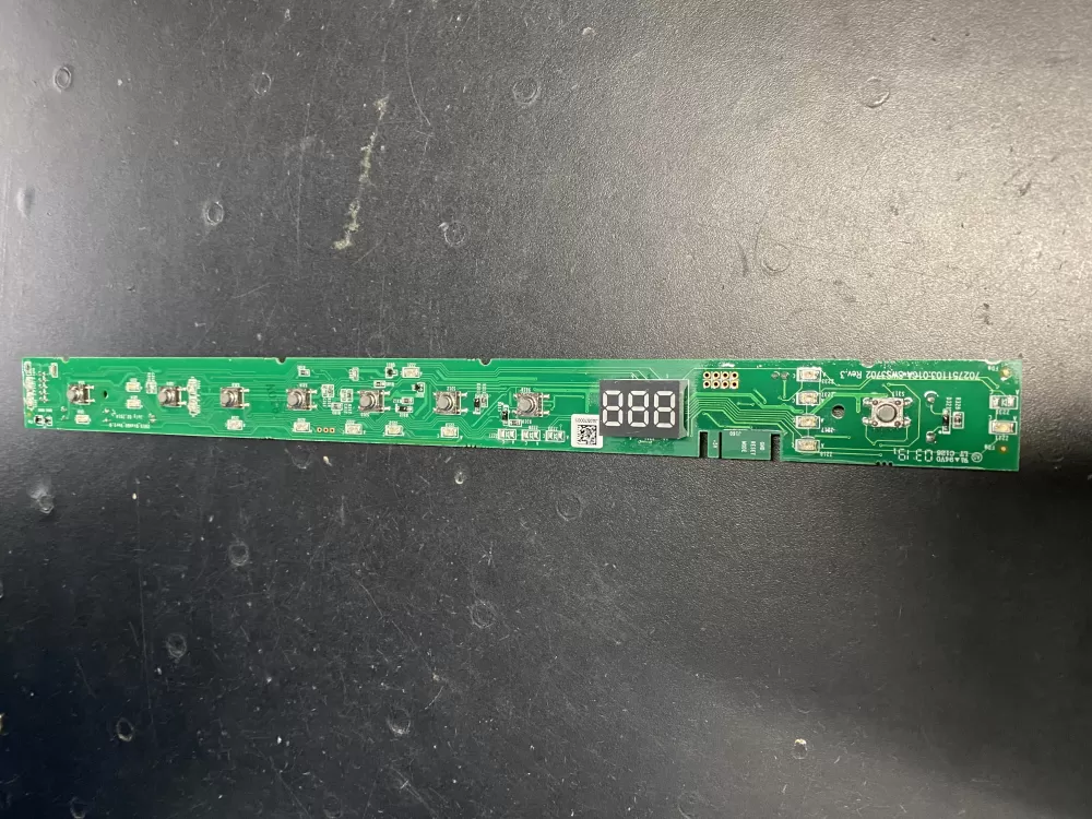 GE 265D1468G403  WD21X31902  WD21X22175  Dishwasher User Interface Control Board